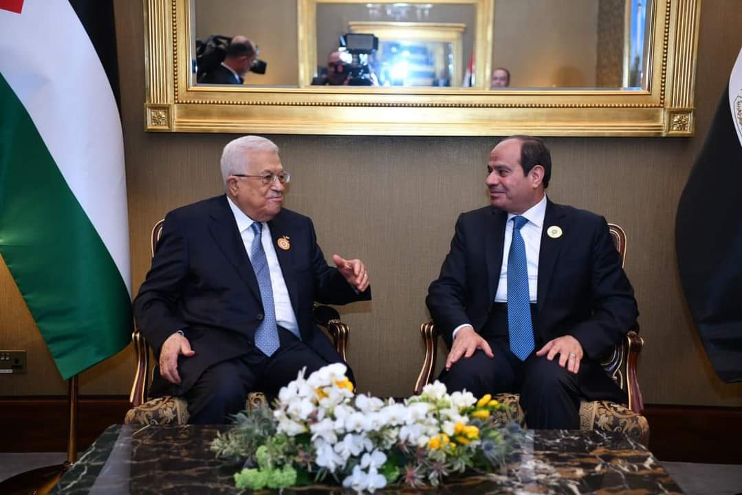 الرئيس السيسي يستعرض لـ"أبو مازن"جهود مصر المكثفة لحشد موقف دولي 